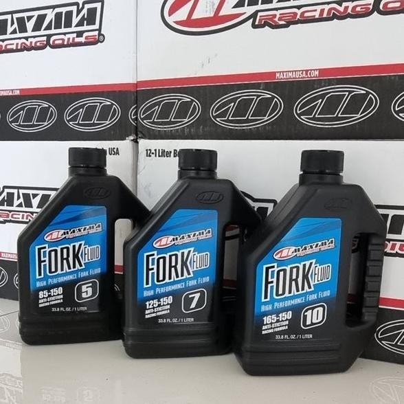 oli fluid fork shock merk MAXIMA 1 liter 5 WT 7 WT 10 WT 15 WT