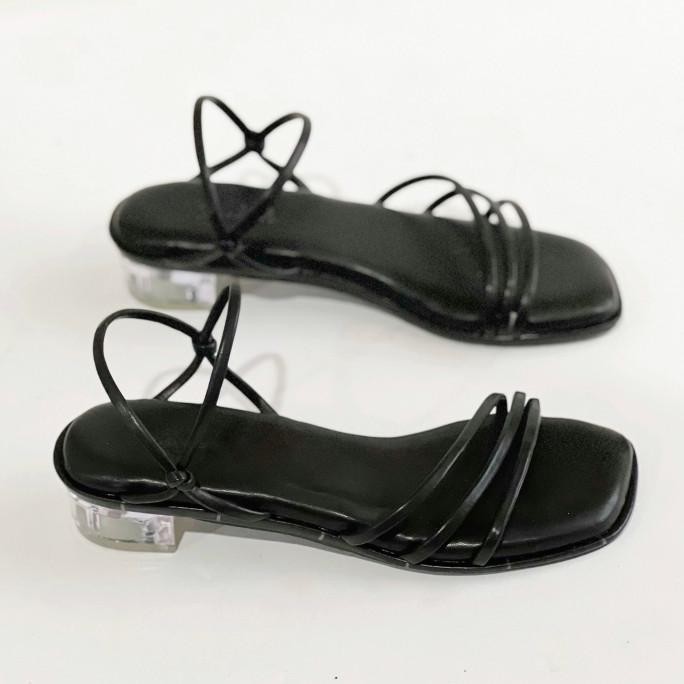 Magdiel - Geovany Heels Kaca Tali Wanita