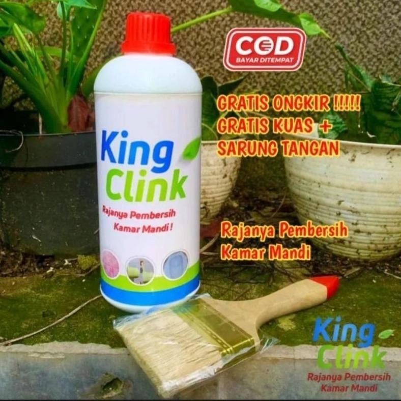 LYT KING CLINK - Pembersih kerak lantai kamar mandi 500 ml. TERLARIS