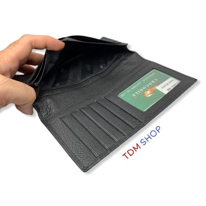 Dompet Panjang Pria Wanita Kulit Asli Crocodile 1201-08