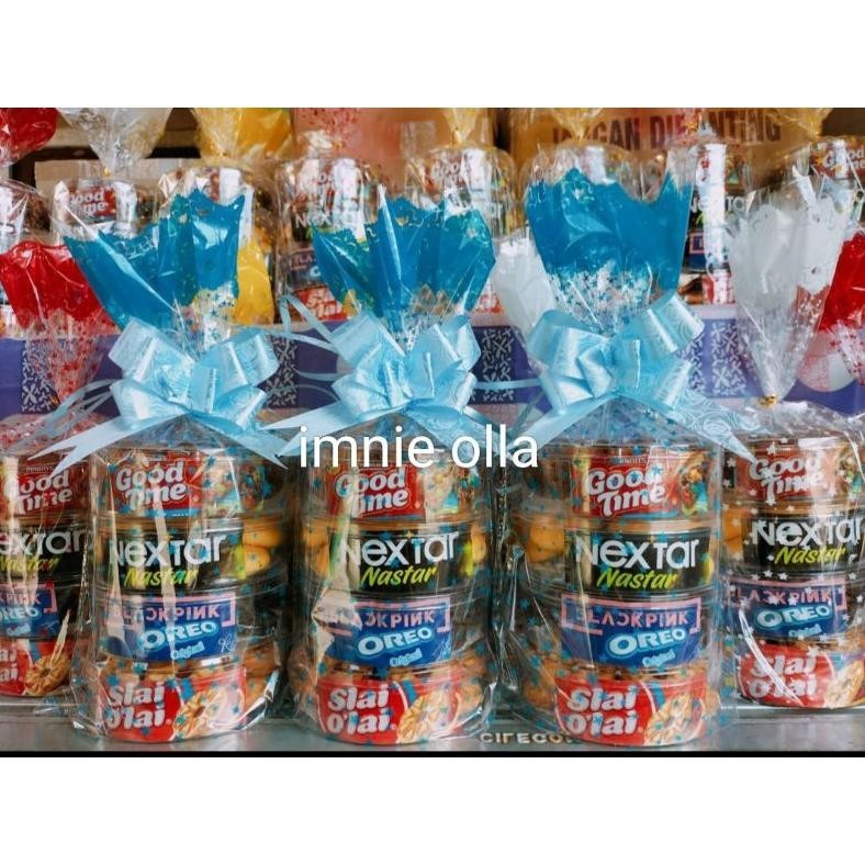 

CR - PAKET KUE LEBARAN 4 TOPLES UK 250GRAMGOOD TIME NEXTARKue SELAI OLAY exp 2025 TERLARIS