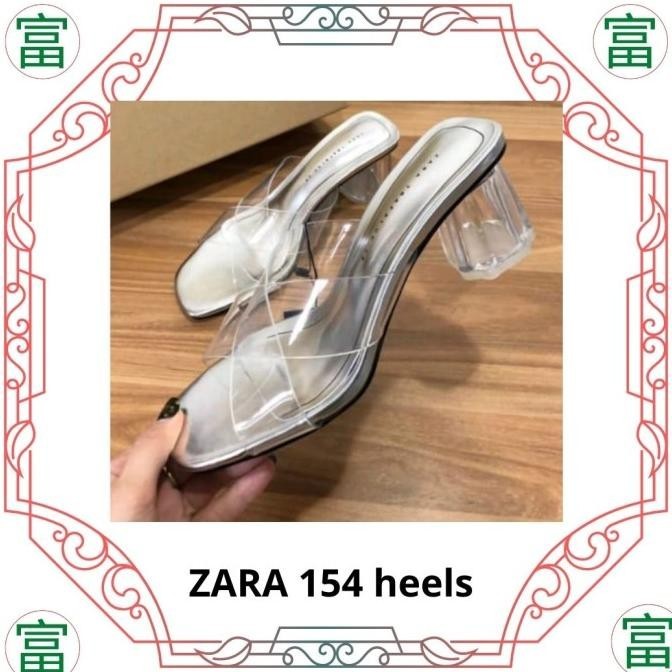 Sepatu Wanita Zara 154 Heels Kaca