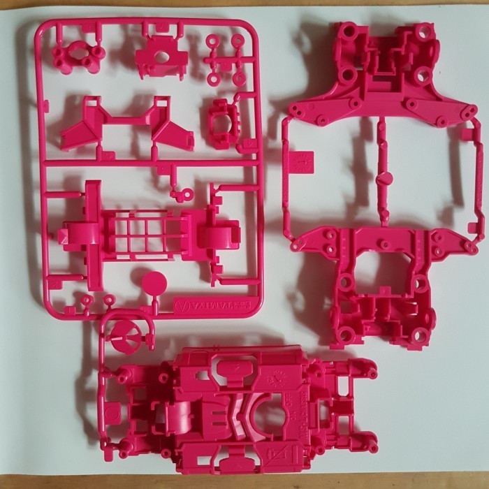 tamiya chasis msl pink