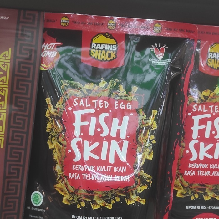 

hanya disini] RAFFINS SNACK FISH SKIN SALTED EGG PEDAS 70 GR