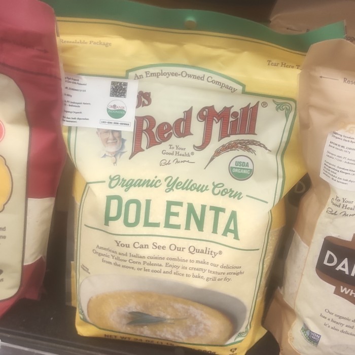 

Produk Unggulan] BRM ORGANIC CORN GRITS(POLENTA) 24 OZ