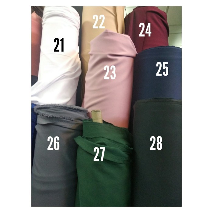 MURAH Kain Bahan Scuba Import_Bahan Scuba/Neoprene Silahkan diorder