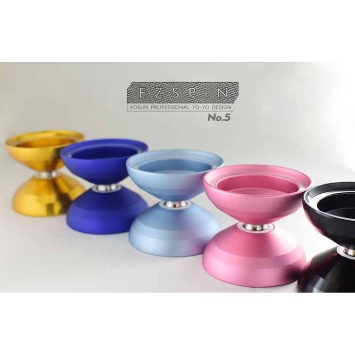 

BARANG TERLARIS Yoyo VOSUN EZSPIN No 5 Profesional Unresponsive Aluminium Yoyo