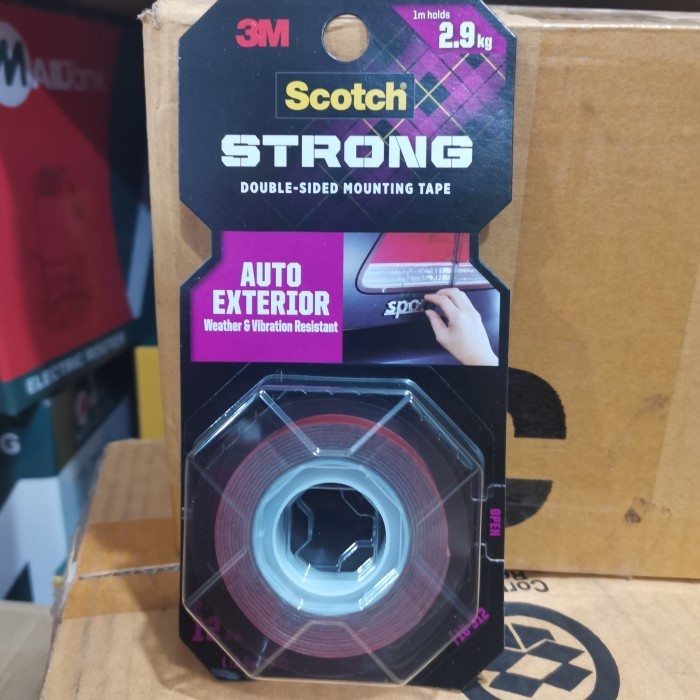 

3M SCOTH STRONG AUTO EXTERIOR DOUBLE TAPE 3M DOUBLETAPE LEM 3M ORIGINA