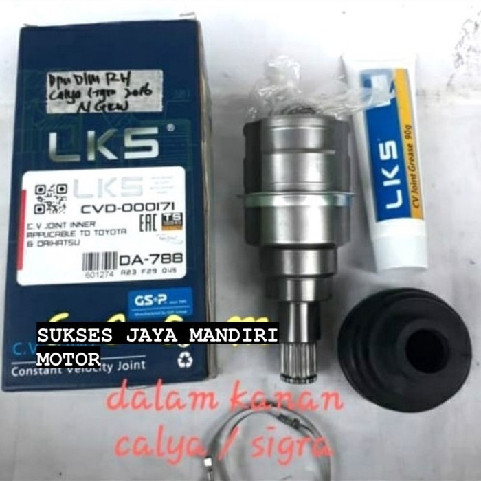 CV JOINT DALAM KIRI KANAN AS RODA DALAM KIRI KANAN CALYA SIGRA ORI LKS