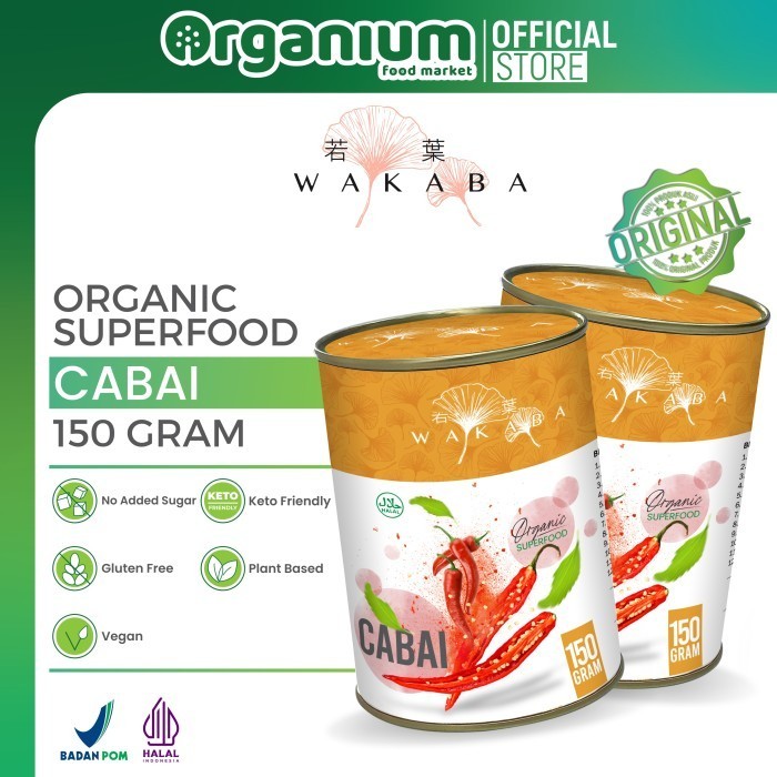 

Wakaba Superfood Cabai 150g