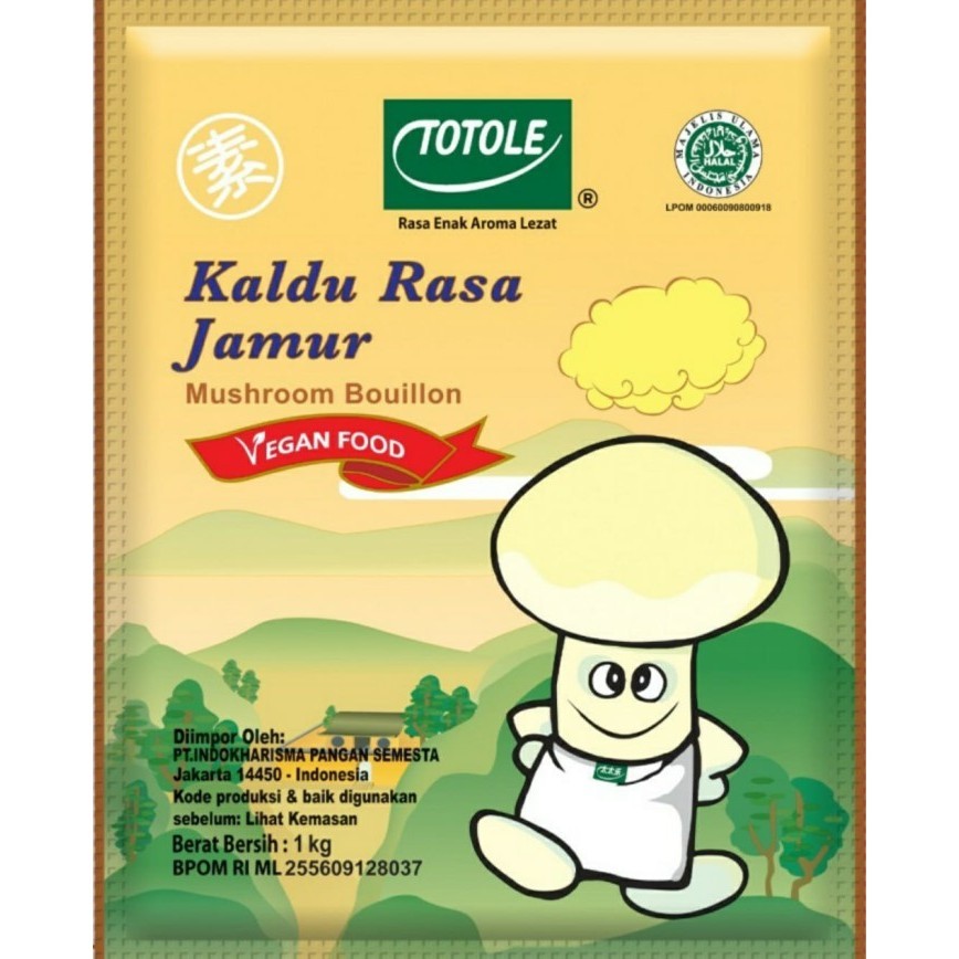 

Kaldu Jamur Totole 1Kg