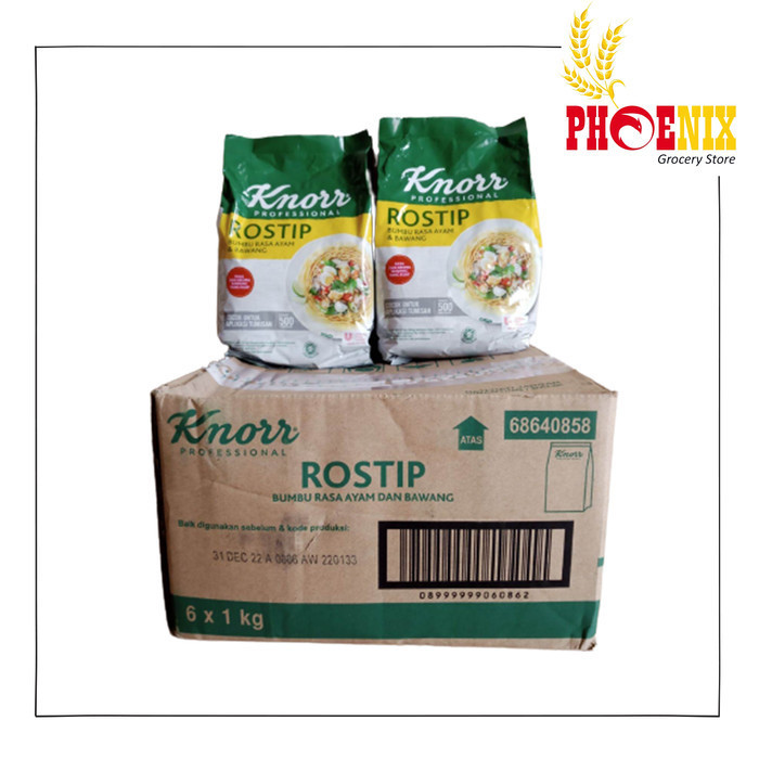 

Knorr rostip rasa ayam & bawang 1 dus isi 6 bungkus