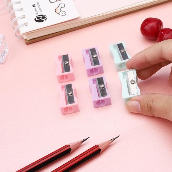 

Mini Pensil Sharpener Macaron Color / Rautan Asahan Kecil Warna Pastel Macaron Q364