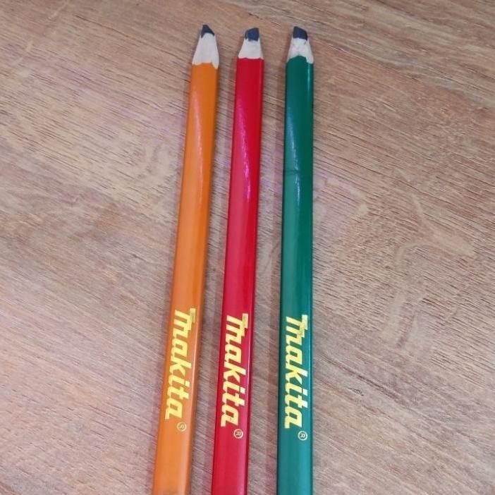 

Pensil Makita Panjang 18Cm / Pensil Tukang Merk Makita Asli Q497