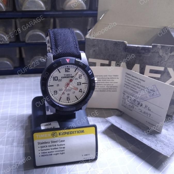 Jam Tangan Timex Expedition INDIGLO Preloved