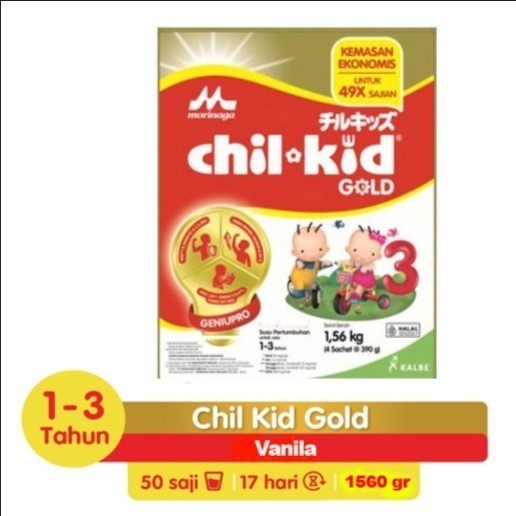 

Chilkid Gold/Chil Kid 1600Gr Hemat/Harga Promo Tanpa Tutup/Vanila-Madu