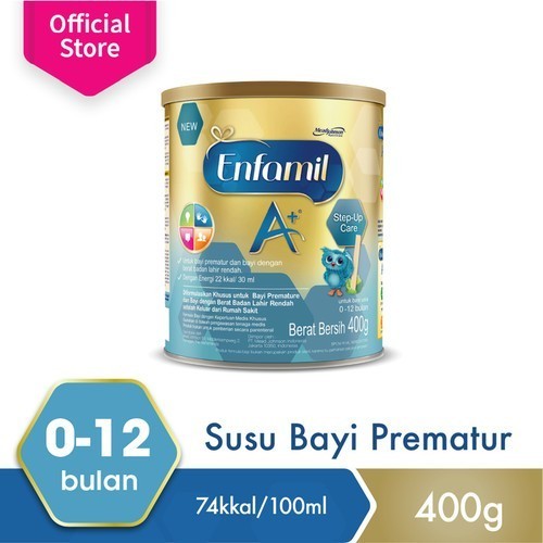 

Enfamil A+ Step Up Care Susu Formula Bayi Prematur 400 Gr