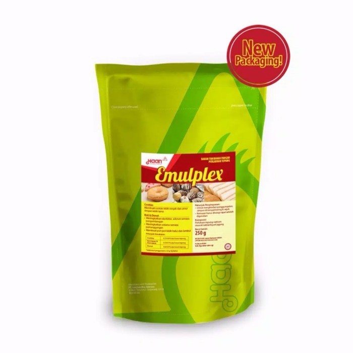 

JUAL Haan Emulplex perenyah kue kemasan asli 250gram