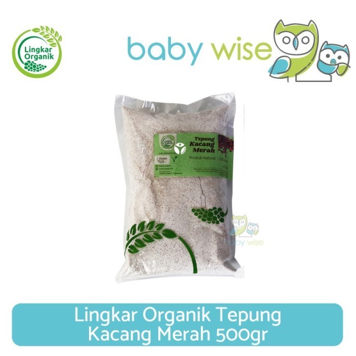 

MURAH Lingkar Organik Tepung Kacang Merah 500gr
