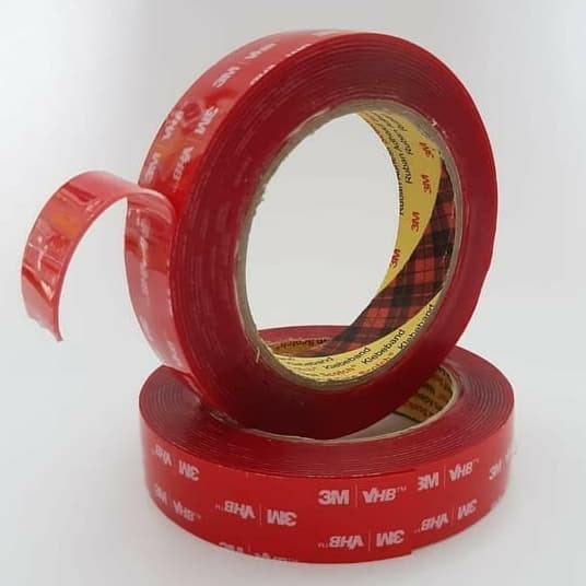 

Promo" Double tape clear jelly bening VHB 4910 24mm x 4,5m HRG DISKON