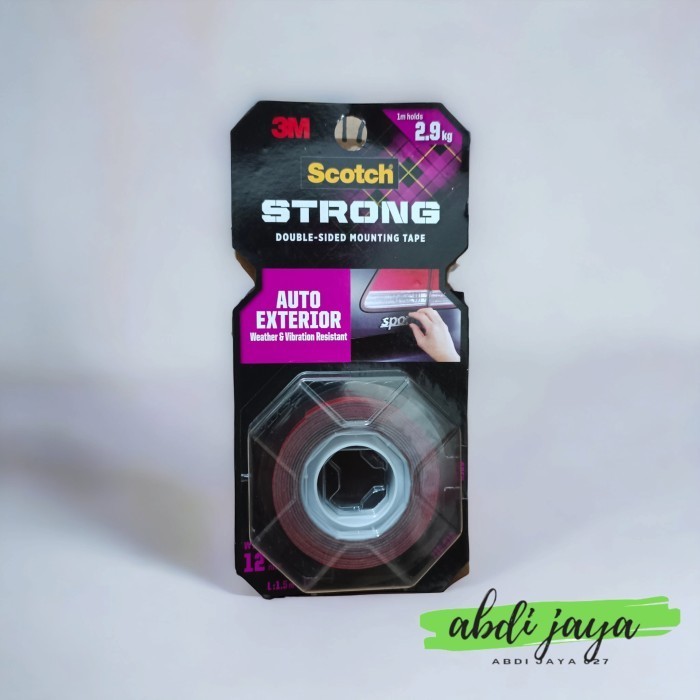 

3M Scotch Double Tape Super strong 710-S12 Auto Exterior Acrylic tape HARGA DISKON