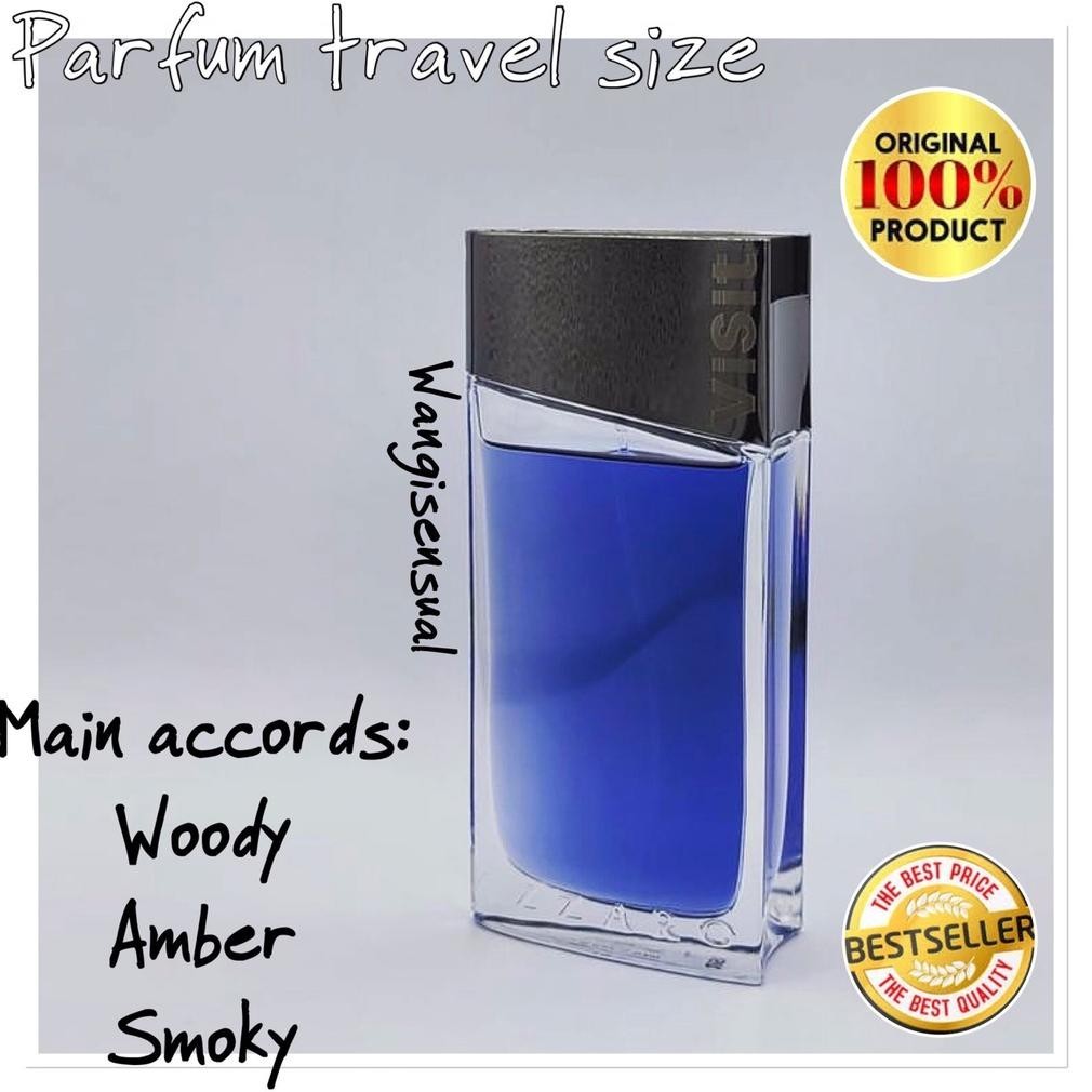 Parfum Travel Size Azzaro Visit For Men 50ml ( TANPA BOX )