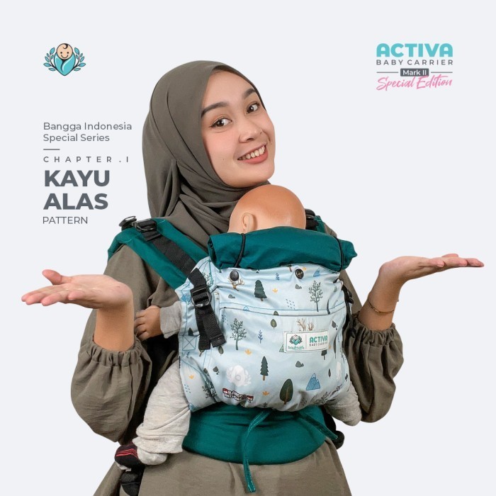 Gendongan Bayi Activa Bayiku Id Baby Carrier Ssc Seri Bangga Indonesia