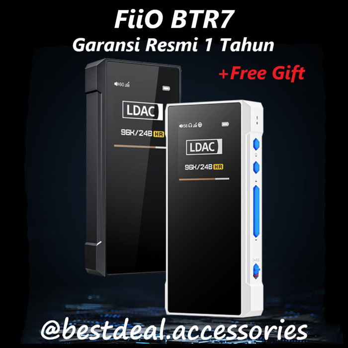 Fiio Btr7 / Btr 7 Portable Bluetooth Dac Amplifier Thx Mqa (New Btr5)