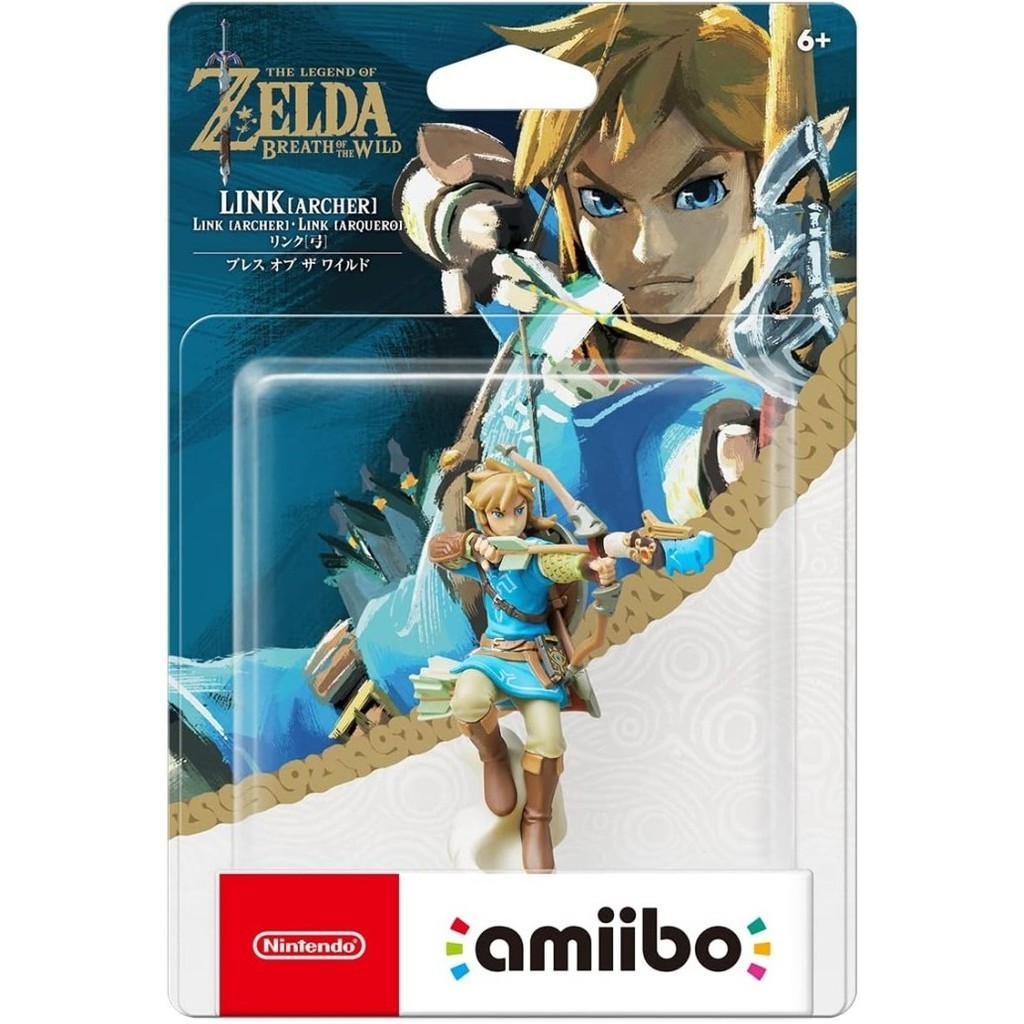 Amiibo Link [Rider-Archer] (Legend Of Zelda Breath Of The Wild) Botw