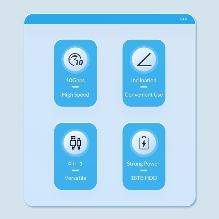 Orico 3Port Usb3.2 Hub Type C To C Usb A Card Reader 0,5M-M3U3-3Ts-05