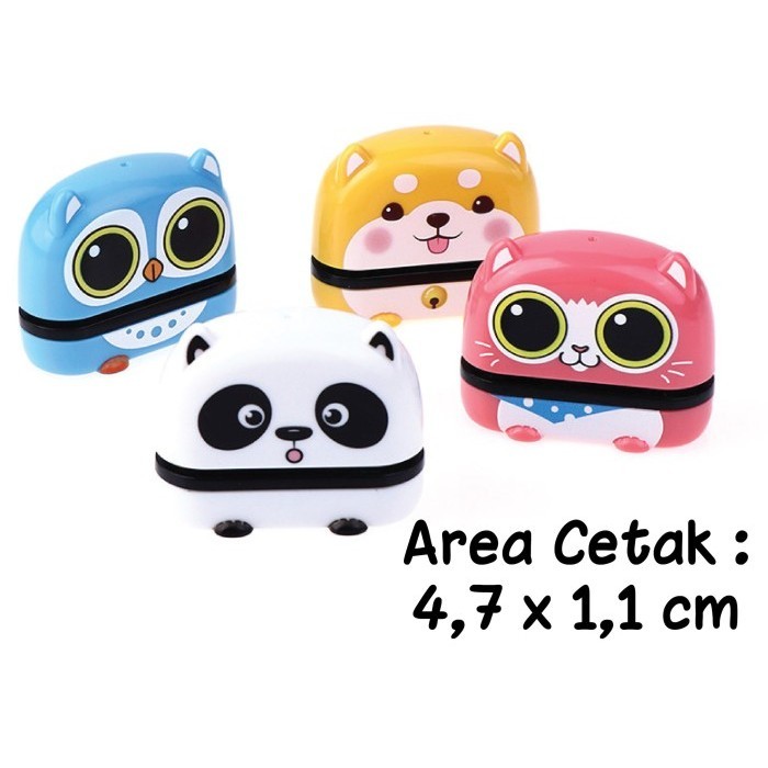 

Terlaris Cute Stamp Custom stamp gantungan tali / stempel nama Karakter SALE