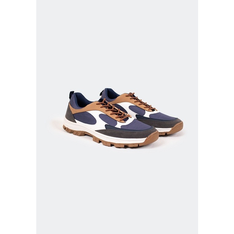 MANZONE Shoes Sepatu Sneakers Casual Pria FELIX-NAVY