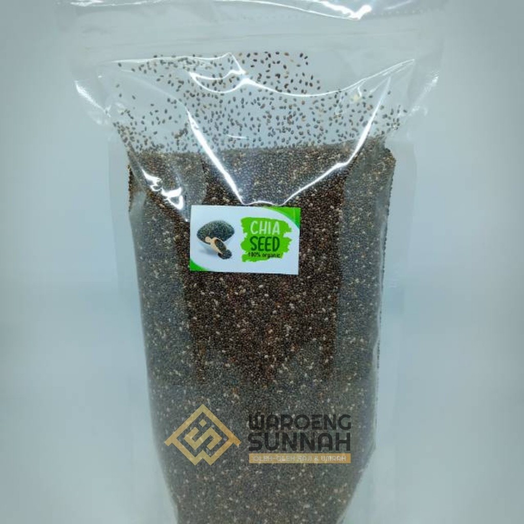 

Organic Black Chiaseed Organik 1kg