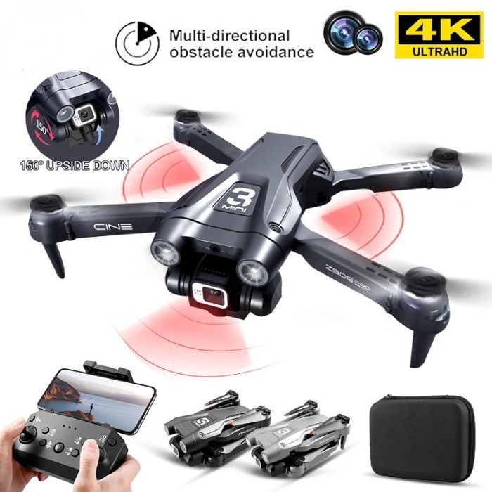 Drone Camera 4K Quadcopter Drone RC WiFi Dual Camera Mini