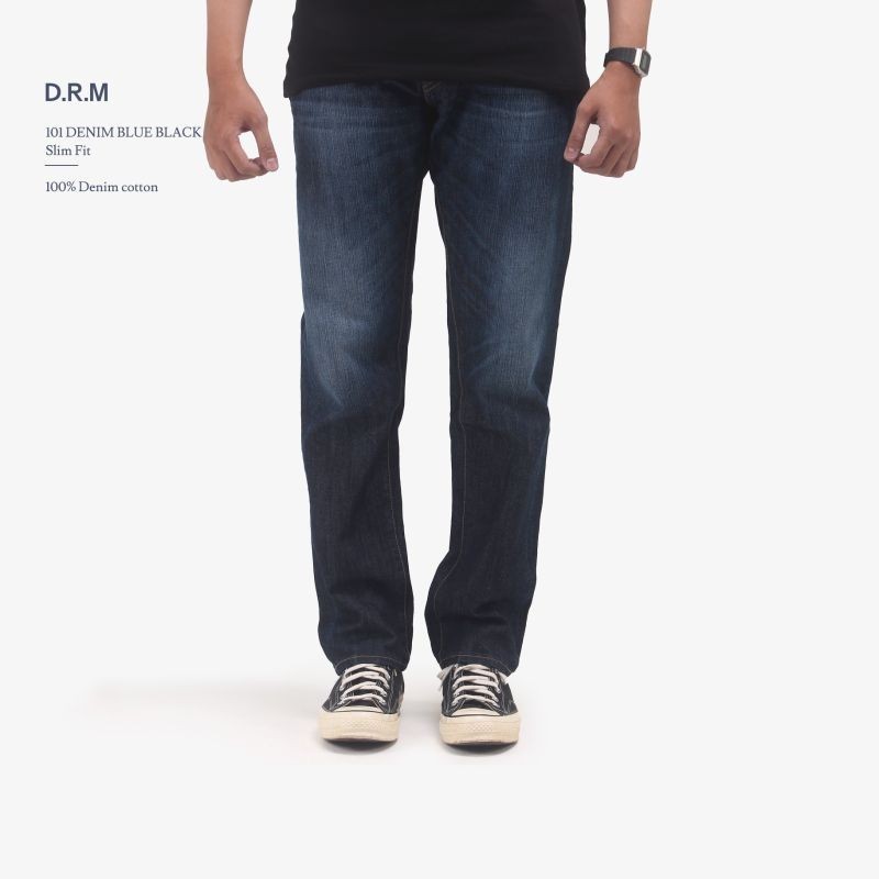 DRM | 101 Denim Blue Black
