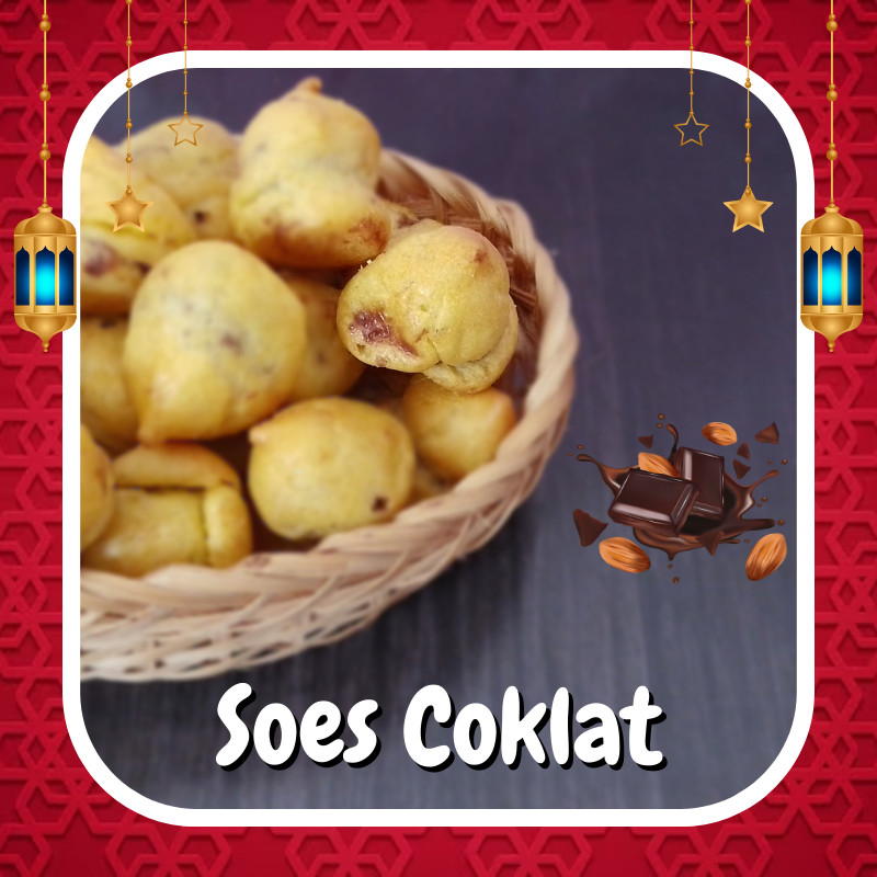 

Soes Kering Coklat 100 gram