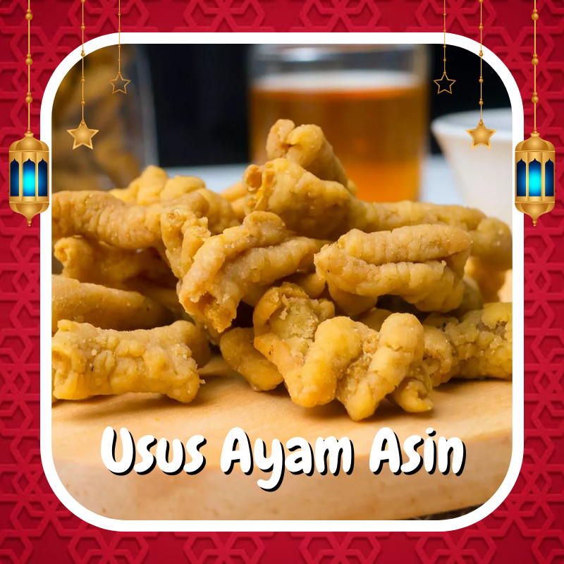 

Usus Ayam Asin 100 gram