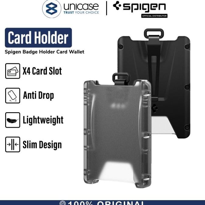 

Id Card Holder Spigen Universal Badge Holder Card Wallet Dompet Kartu