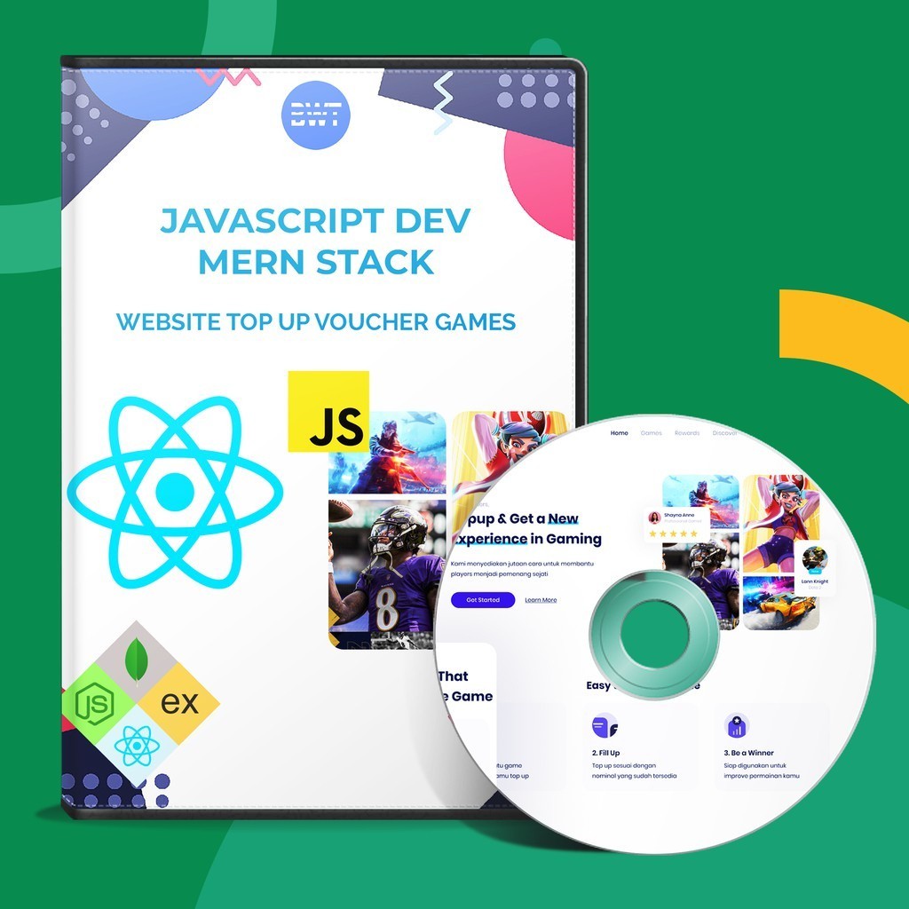 Updateecourse Javascript Mern Bwt Website Top Up Voucher Games