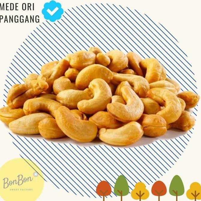 

1Kg Kacang Mede Tawar Panggang Oven Roasted Mete Original Plain No Msg Myeshandira