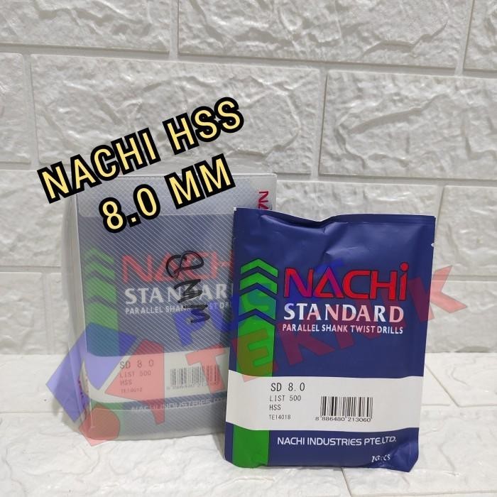 NACHI 8MM / MATA BOR BESI NACHI 8MM / MATA BOR HSS NACHI 8MM