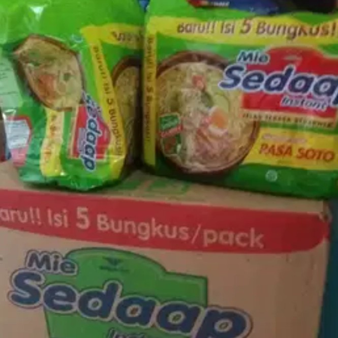 

#####] [1 Karton = 8Pack @5 bungkus] Mie Sedaap Soto Mi Instant Sedap Dus
