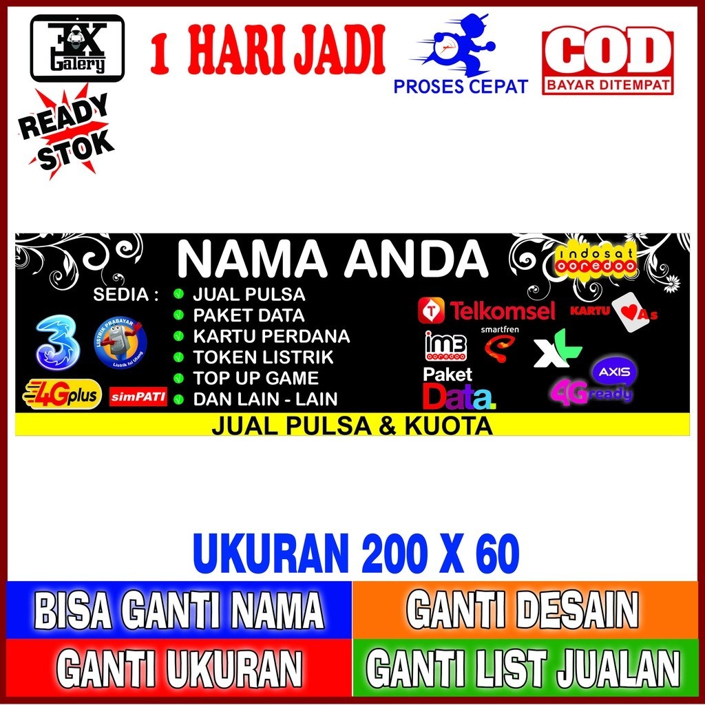 Spanduk Konter, Top Up Game, Spanduk Game, Game, Service Hp, Spanduk Service Hp, Paket Hemat, Ganti