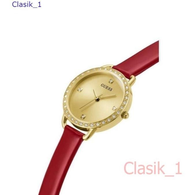 ORIGINAL 100% GUESS WATCHES GW0437L1  BELLINI JAM TANGAN WANITA  RED NINISTORE44