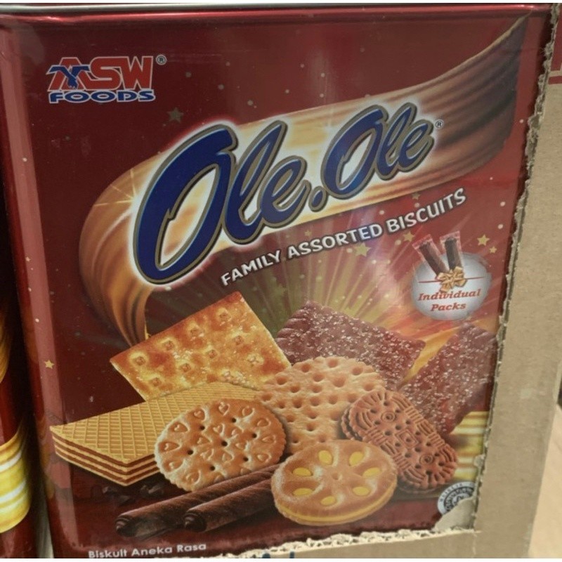 

Ole Ole Assorted Biscuits Kaleng 650 Gr