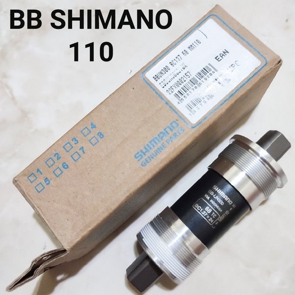 [ISBL] BB Shimano BB-UN300 Panjang 110 Bottom Bracket Model Kotak UN300 110mm