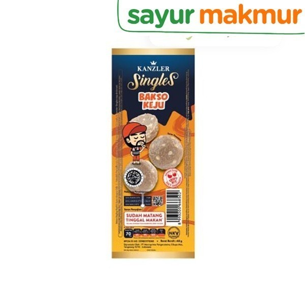 

Kanzler Singles Bakso Keju 48 gram Sayurmakmur