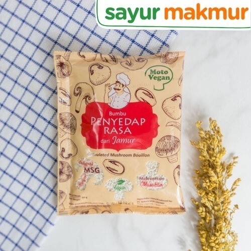 

Motovegan Kaldu Jamur Non MSG 50 gram Sayurmakmur
