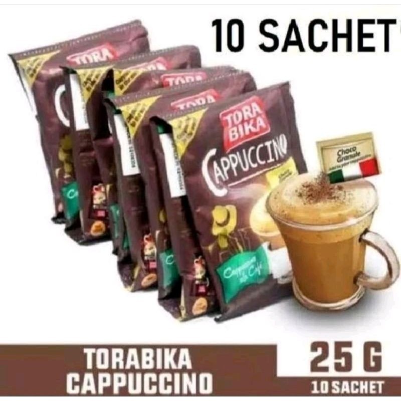 

Kopi Torabika Cappuccino+granule 25gr Renceng