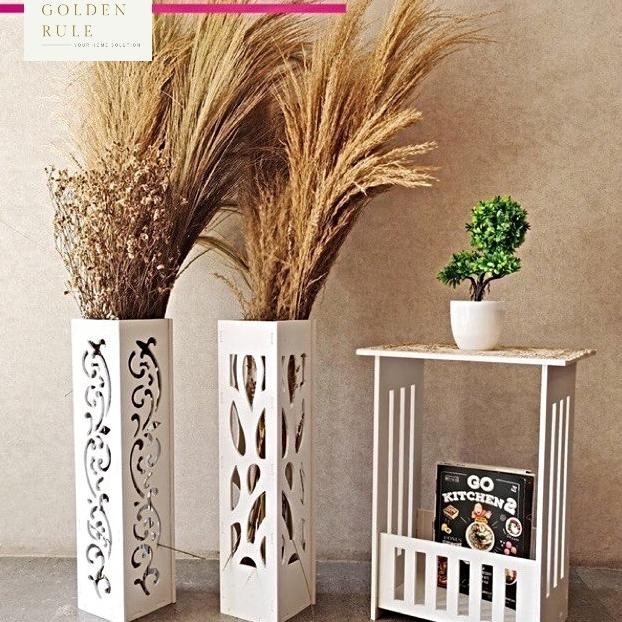 Vas Bunga Kering Besar Aesthetic Multifungsi / Rak Payung Minimalis